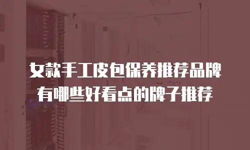 女款手工皮包保养推荐品牌有哪些好看点的牌子推荐