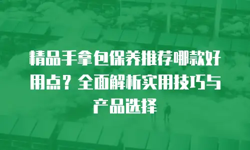 精品手拿包保养推荐哪款好用点？全面解析实用技巧与产品选择
