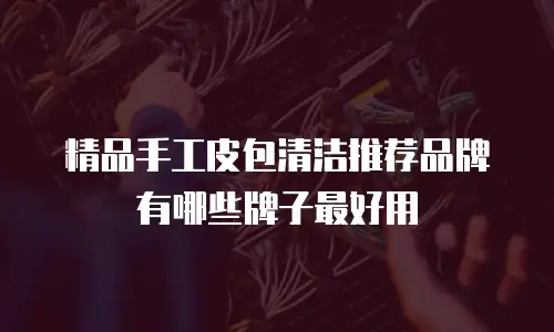 精品手工皮包清洁推荐品牌有哪些牌子最好用