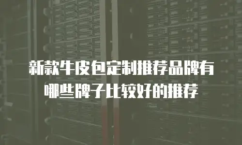 新款牛皮包定制推荐品牌有哪些牌子比较好的推荐