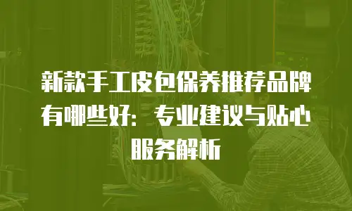 新款手工皮包保养推荐品牌有哪些好：专业建议与贴心服务解析