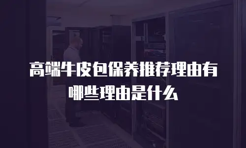 高端牛皮包保养推荐理由有哪些理由是什么