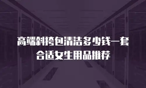 高端斜挎包清洁多少钱一套合适女生用品推荐