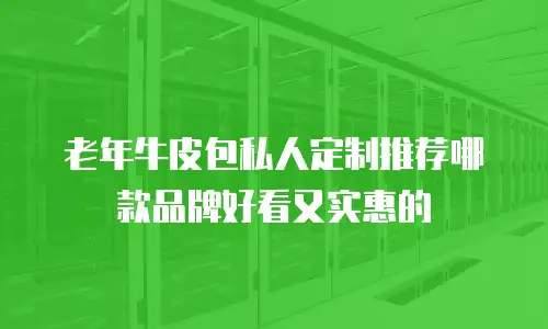 老年牛皮包私人定制推荐哪款品牌好看又实惠的
