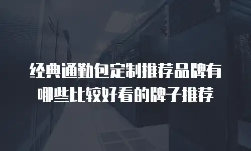经典通勤包定制推荐品牌有哪些比较好看的牌子推荐
