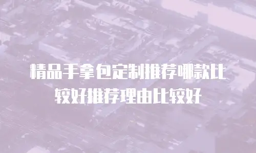 精品手拿包定制推荐哪款比较好推荐理由比较好