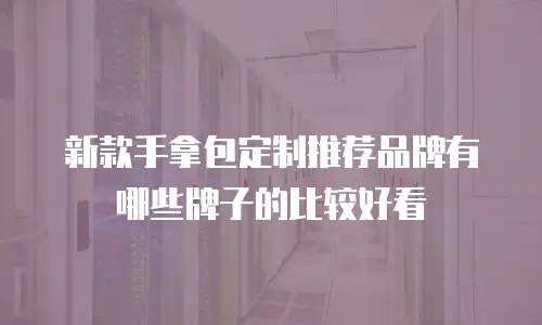 新款手拿包定制推荐品牌有哪些牌子的比较好看