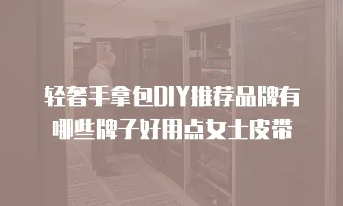 轻奢手拿包DIY推荐品牌有哪些牌子好用点女士皮带