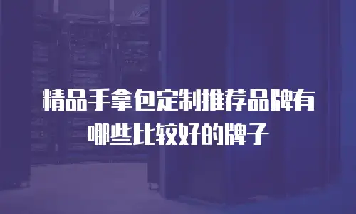 精品手拿包定制推荐品牌有哪些比较好的牌子