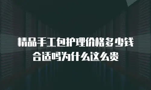 精品手工包护理价格多少钱合适吗为什么这么贵