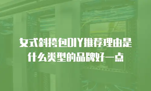 女式斜挎包DIY推荐理由是什么类型的品牌好一点