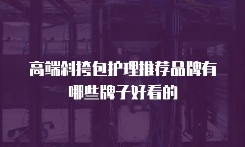 高端斜挎包护理推荐品牌有哪些牌子好看的