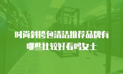 时尚斜挎包清洁推荐品牌有哪些比较好看吗女士