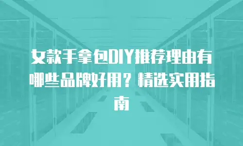 女款手拿包DIY推荐理由有哪些品牌好用？精选实用指南