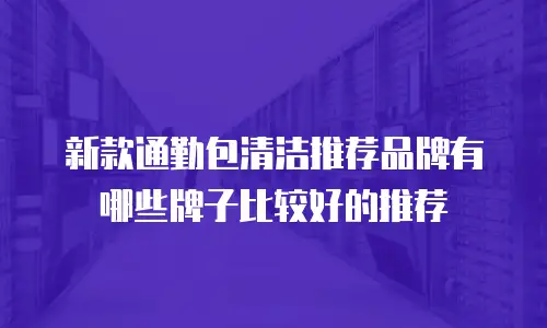 新款通勤包清洁推荐品牌有哪些牌子比较好的推荐