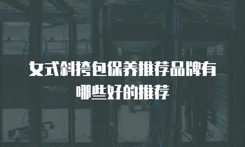 女式斜挎包保养推荐品牌有哪些好的推荐