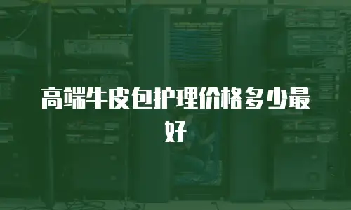 高端牛皮包护理价格多少最好
