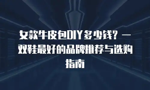 女款牛皮包DIY多少钱？一双鞋最好的品牌推荐与选购指南