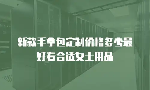 新款手拿包定制价格多少最好看合适女士用品