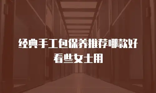 经典手工包保养推荐哪款好看些女士用