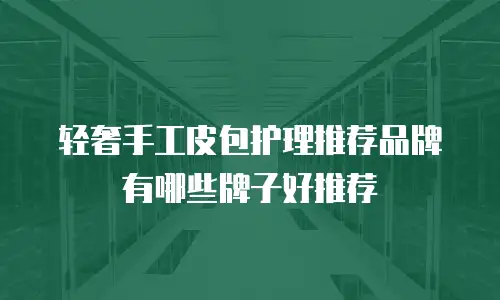 轻奢手工皮包护理推荐品牌有哪些牌子好推荐