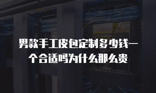 男款手工皮包定制多少钱一个合适吗为什么那么贵