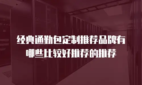 经典通勤包定制推荐品牌有哪些比较好推荐的推荐