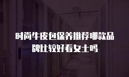 时尚牛皮包保养推荐哪款品牌比较好看女士吗