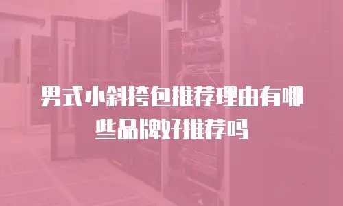 男式小斜挎包推荐理由有哪些品牌好推荐吗