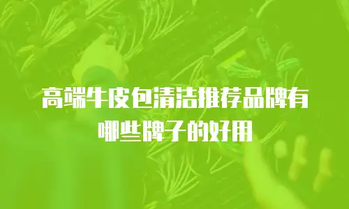 高端牛皮包清洁推荐品牌有哪些牌子的好用