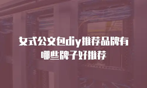 女式公文包diy推荐品牌有哪些牌子好推荐