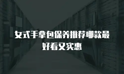 女式手拿包保养推荐哪款最好看又实惠