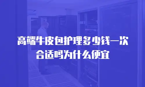 高端牛皮包护理多少钱一次合适吗为什么便宜