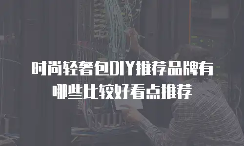 时尚轻奢包DIY推荐品牌有哪些比较好看点推荐