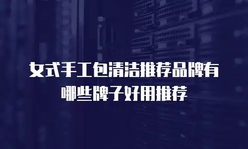 女式手工包清洁推荐品牌有哪些牌子好用推荐