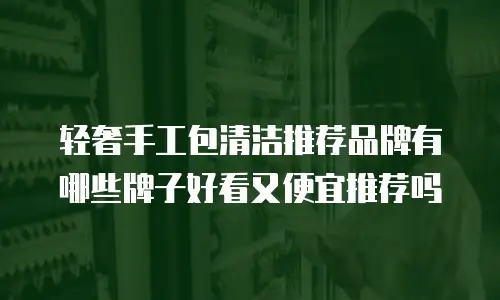 轻奢手工包清洁推荐品牌有哪些牌子好看又便宜推荐吗