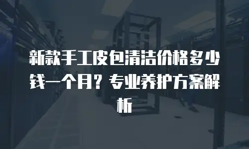 新款手工皮包清洁价格多少钱一个月？专业养护方案解析