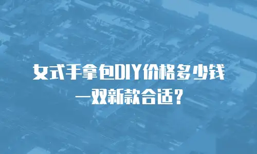女式手拿包DIY价格多少钱一双新款合适？