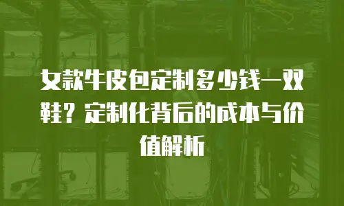 女款牛皮包定制多少钱一双鞋？定制化背后的成本与价值解析