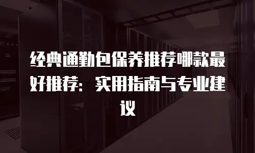 经典通勤包保养推荐哪款最好推荐：实用指南与专业建议