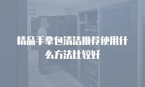 精品手拿包清洁推荐使用什么方法比较好