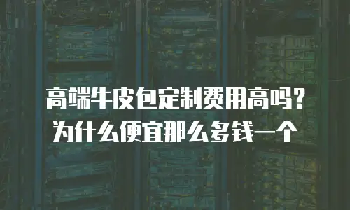高端牛皮包定制费用高吗？为什么便宜那么多钱一个