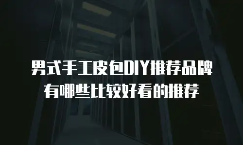 男式手工皮包DIY推荐品牌有哪些比较好看的推荐
