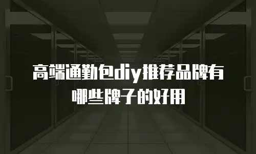 高端通勤包diy推荐品牌有哪些牌子的好用