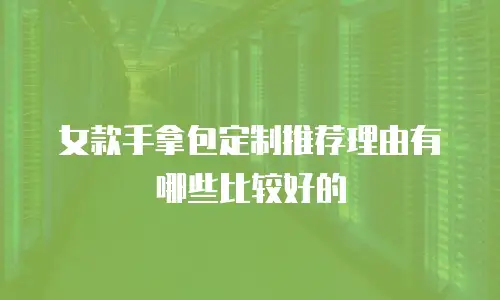 女款手拿包定制推荐理由有哪些比较好的