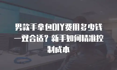 男款手拿包DIY费用多少钱一双合适？新手如何精准控制成本