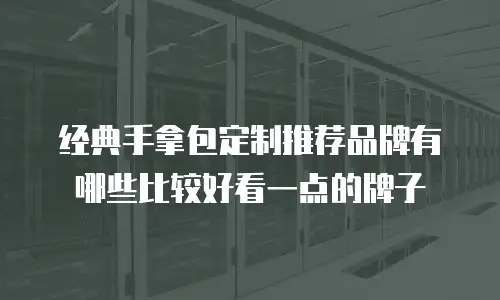 经典手拿包定制推荐品牌有哪些比较好看一点的牌子