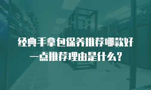 经典手拿包保养推荐哪款好一点推荐理由是什么？