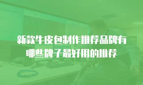 新款牛皮包制作推荐品牌有哪些牌子最好用的推荐