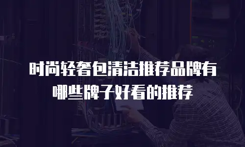 时尚轻奢包清洁推荐品牌有哪些牌子好看的推荐